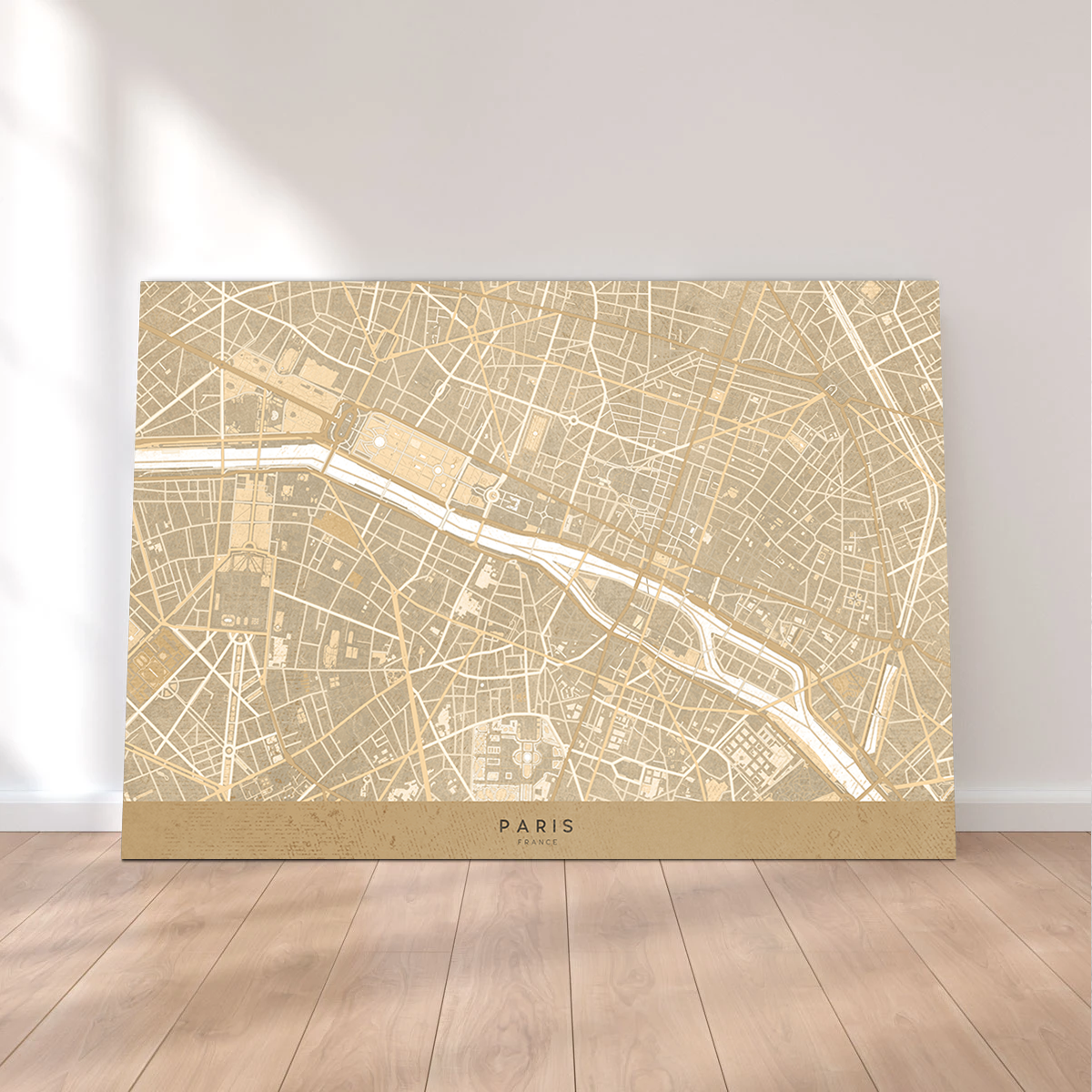 Exquisite Paris Wall Art by Blursbyai