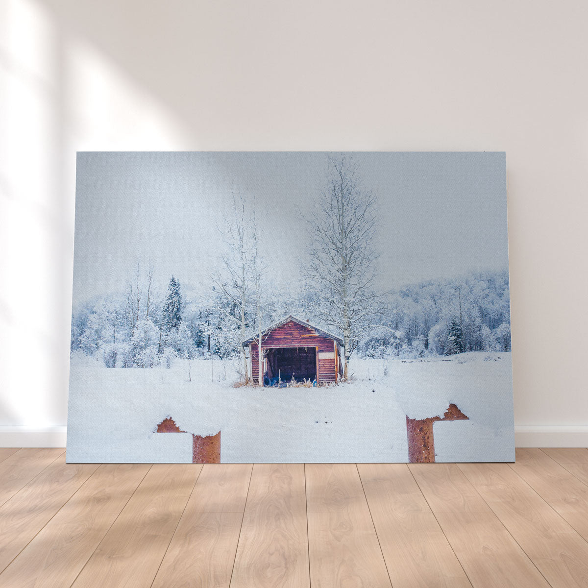Unique Abandoned Shed Wall Art by Mike Cotton
