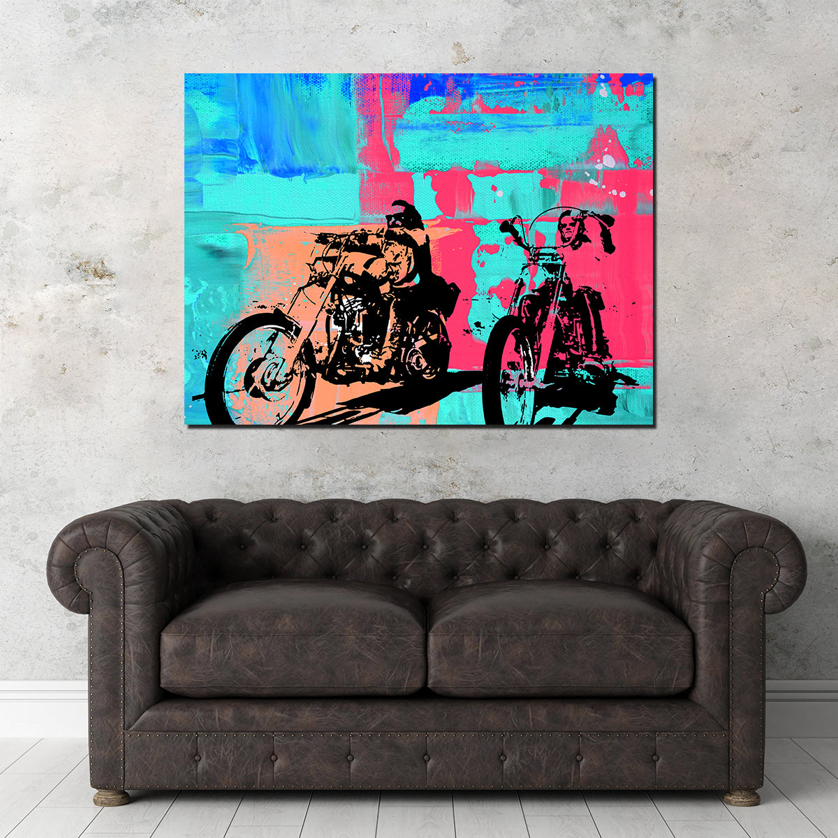 Stunning Easy Rider Wall Art by Stephen Chambers