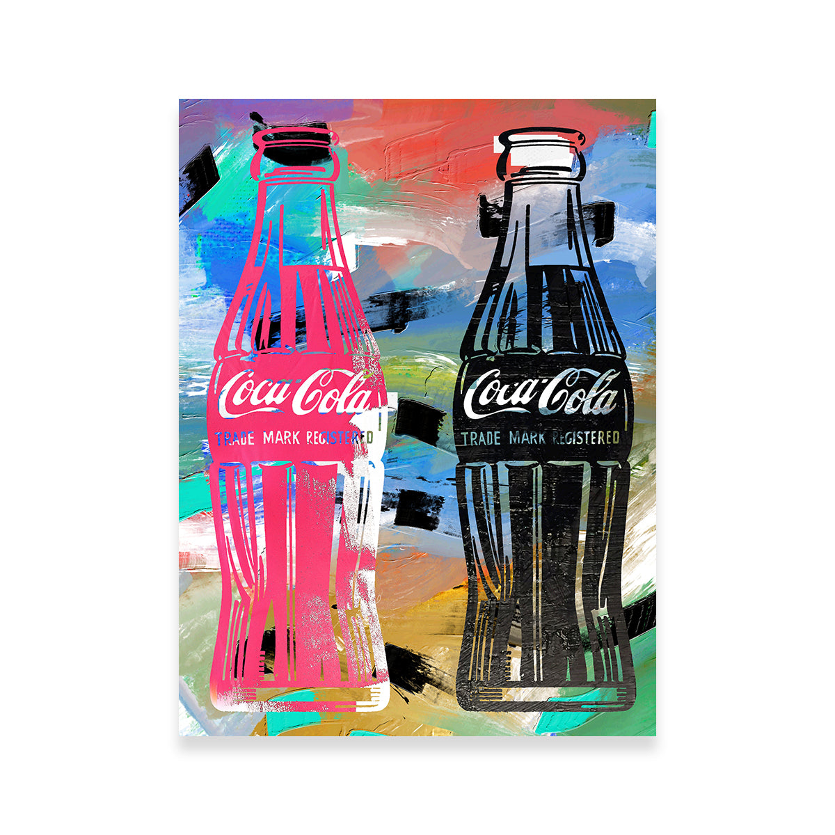 Eye - catching Cola Wall Art by Stephen Chambers