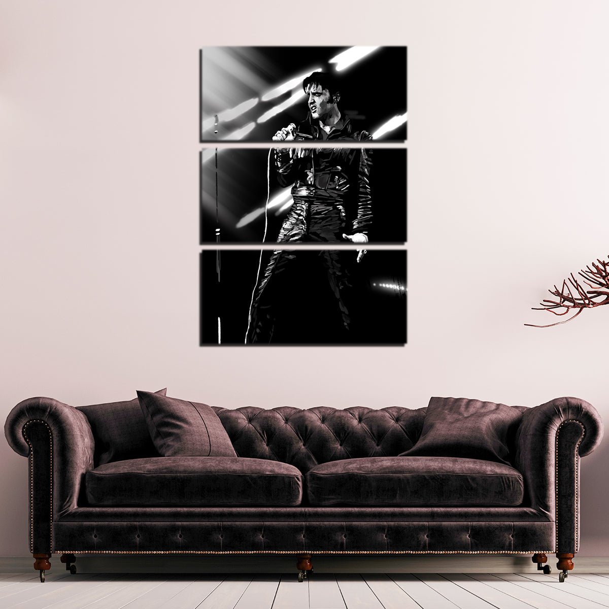 Stunning Presley Wall Art by Andy Brackpool