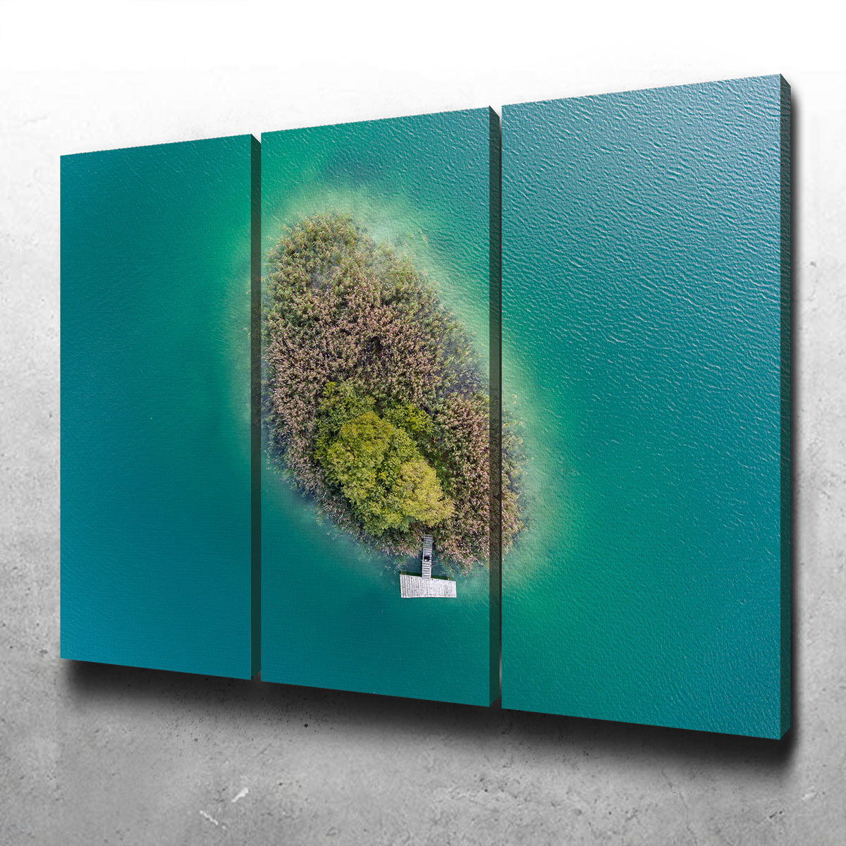 Stunning Island For Two Wall Art by Karolis Janulis