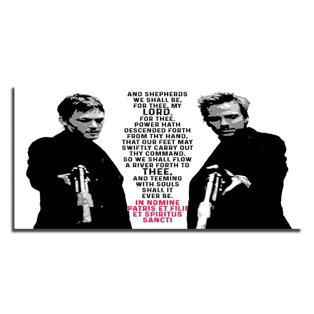 Stunning Boondock Saints Panoramic Wall Art for Home Decor