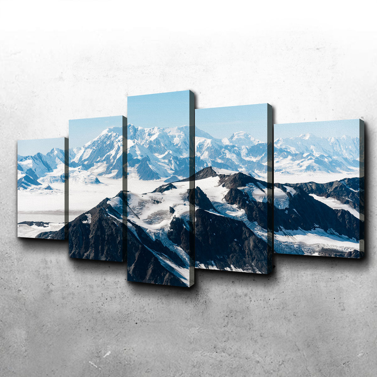 Breathtaking Cold Mountains Wall Art by Lucas Moore