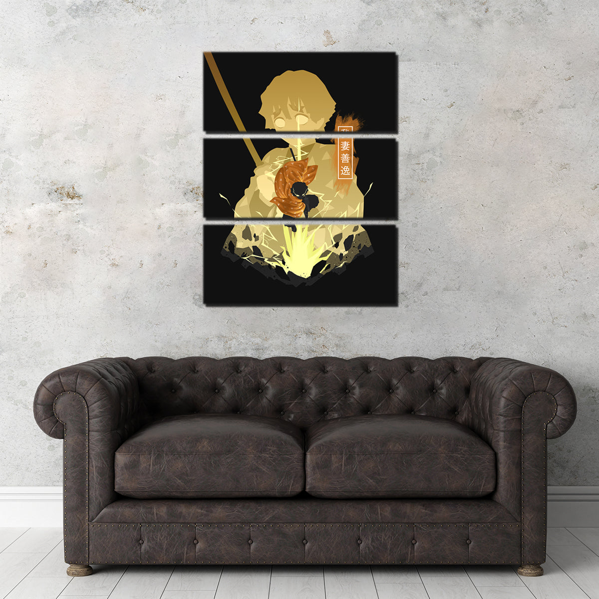 Stunning Zenitsu Wall Art - Ideal for Home Decor