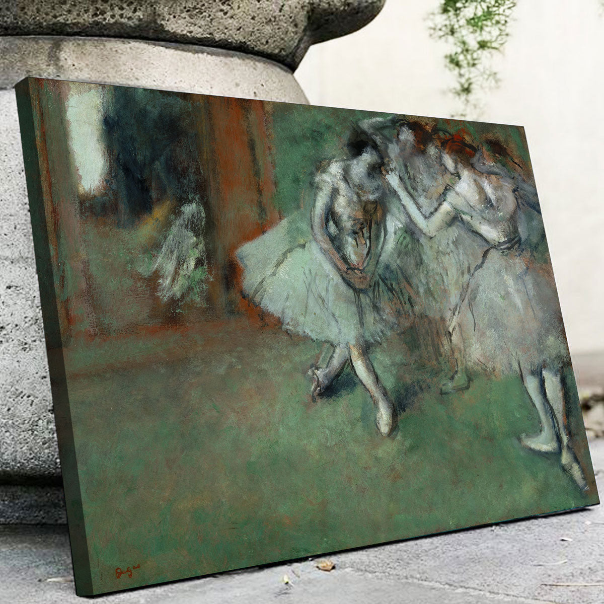 Edgar Degas' Enchanting Group of Dancers Wall Art