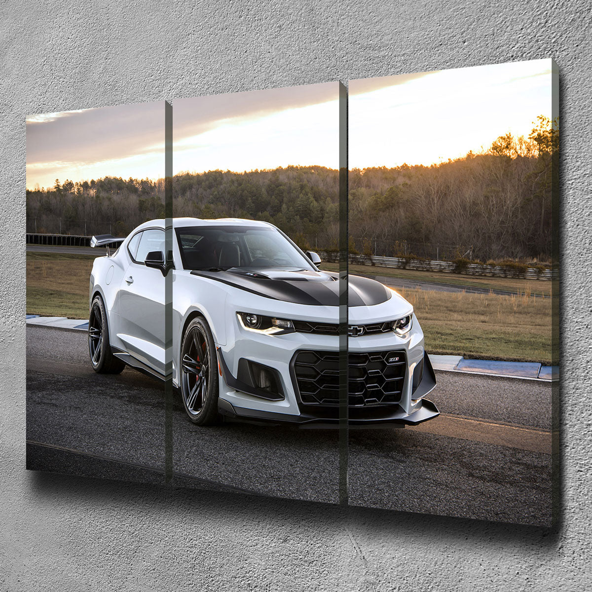 Stunning Chevy Camaro ZL1 Wall Art for Automotive Enthusiasts