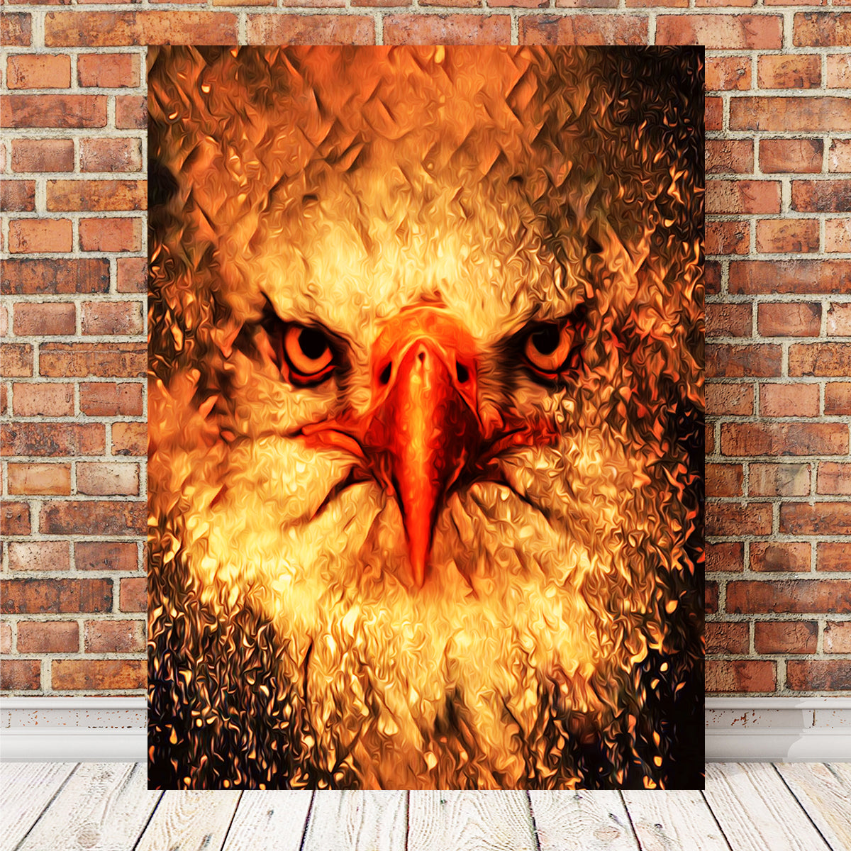Exquisite Eagle Wall Art by George Sorin