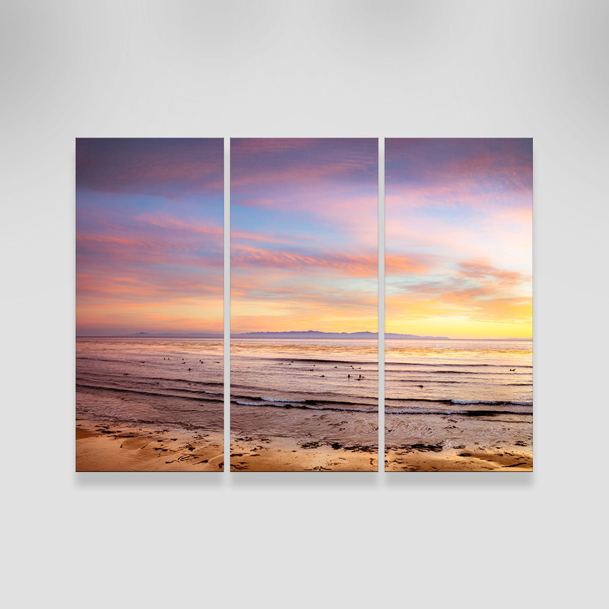 Stunning Devereux Sunset Wall Art by Kyle Sherry