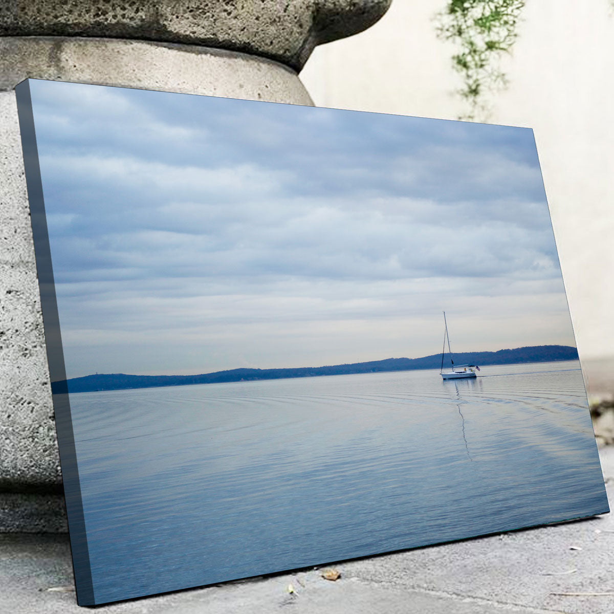 Stunning Blue Light Wall Art by Dennis Maida