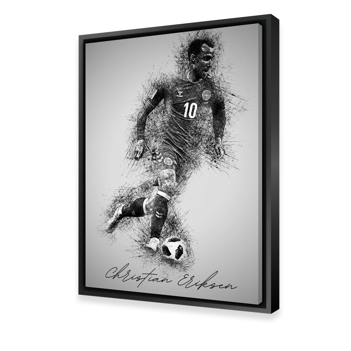 Premium Christian Eriksen Wall Art - Ideal Decor for Fans