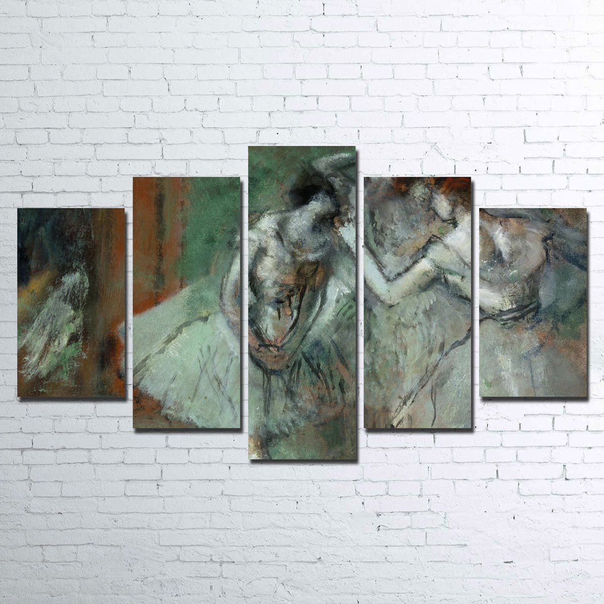 Edgar Degas' Enchanting Group of Dancers Wall Art