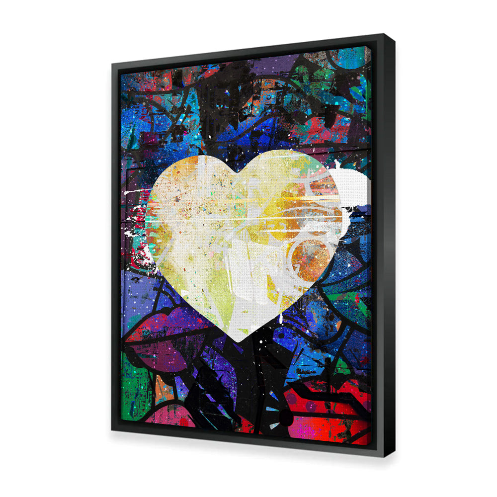 Unique Graffiti Heart Wall Art by Studiodtalk