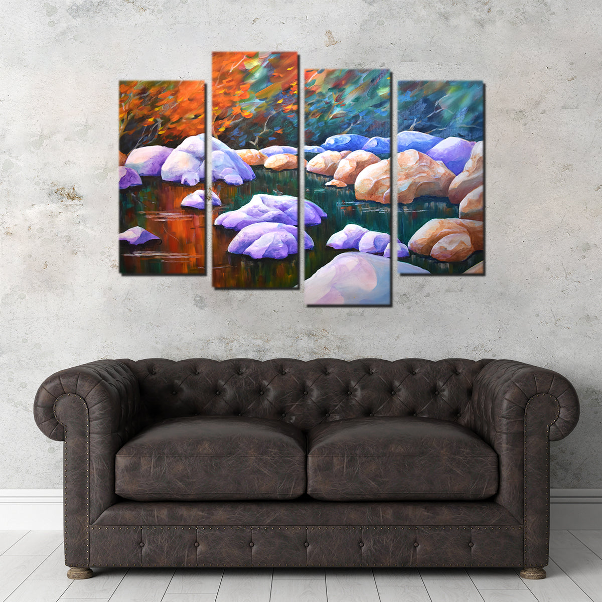 River's Quiet Moment Exquisite Wall Art by Gerry Segismundo