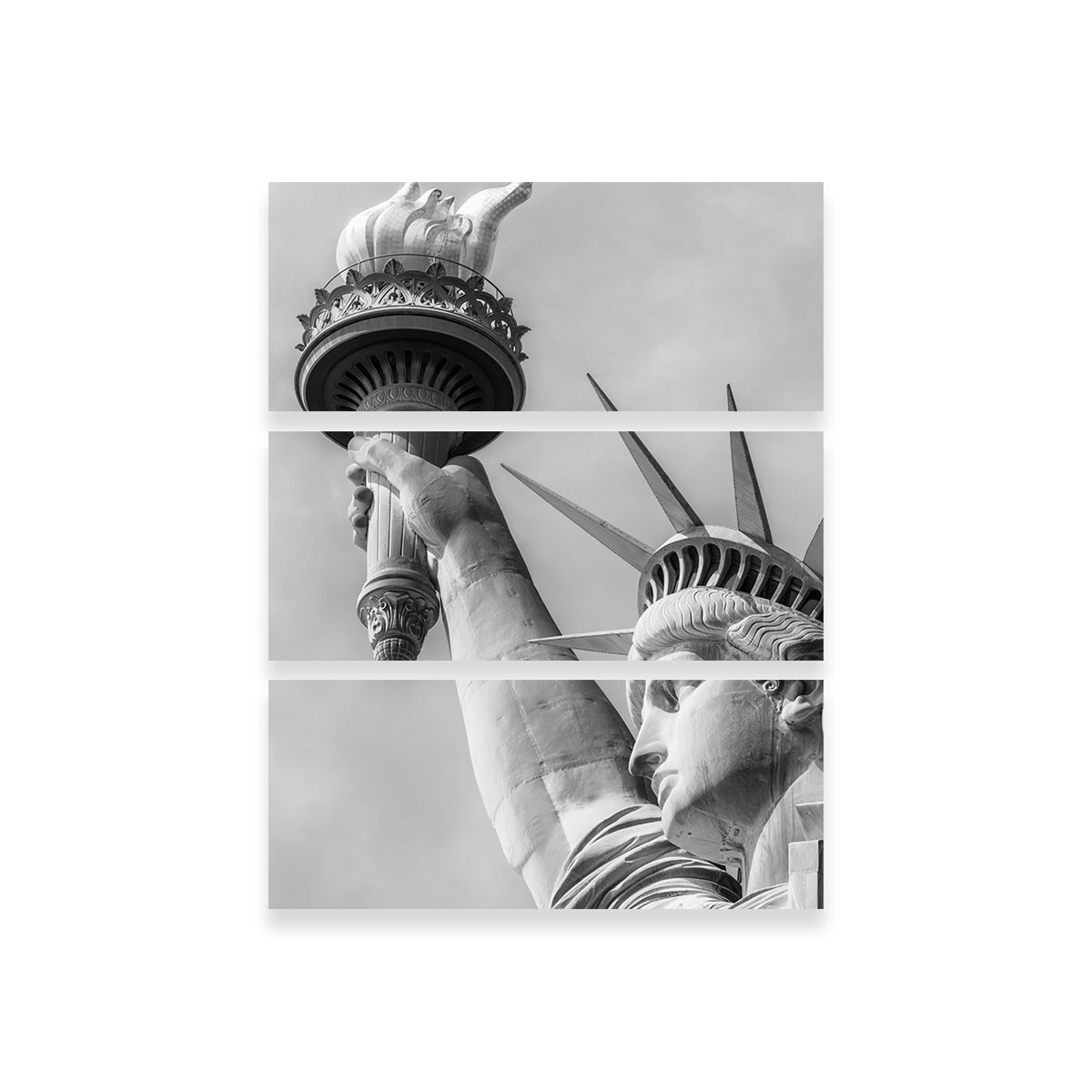 Stunning Statue Of Liberty Closeup Wall Art by Melanie Viola