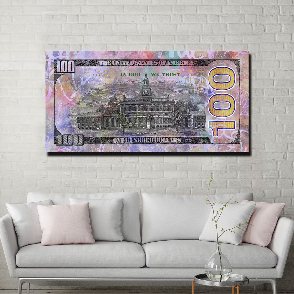 Stunning Abstract Benny Back Wall Art by Frank Amoruso