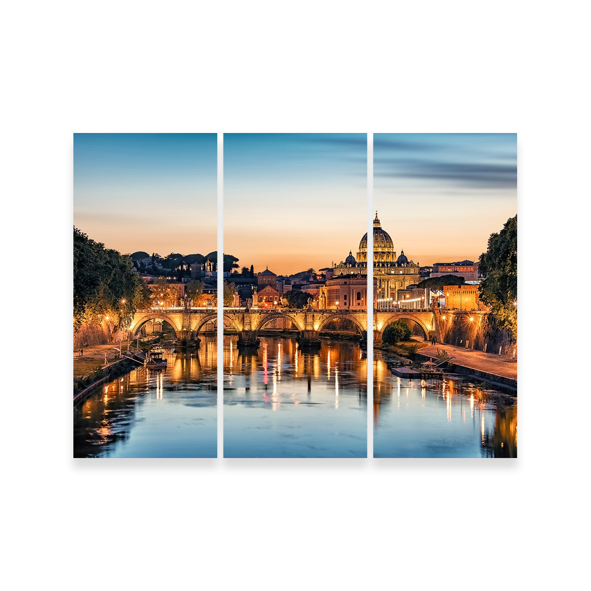 Stunning Rome Sunset Wall Art for Your Home Decor