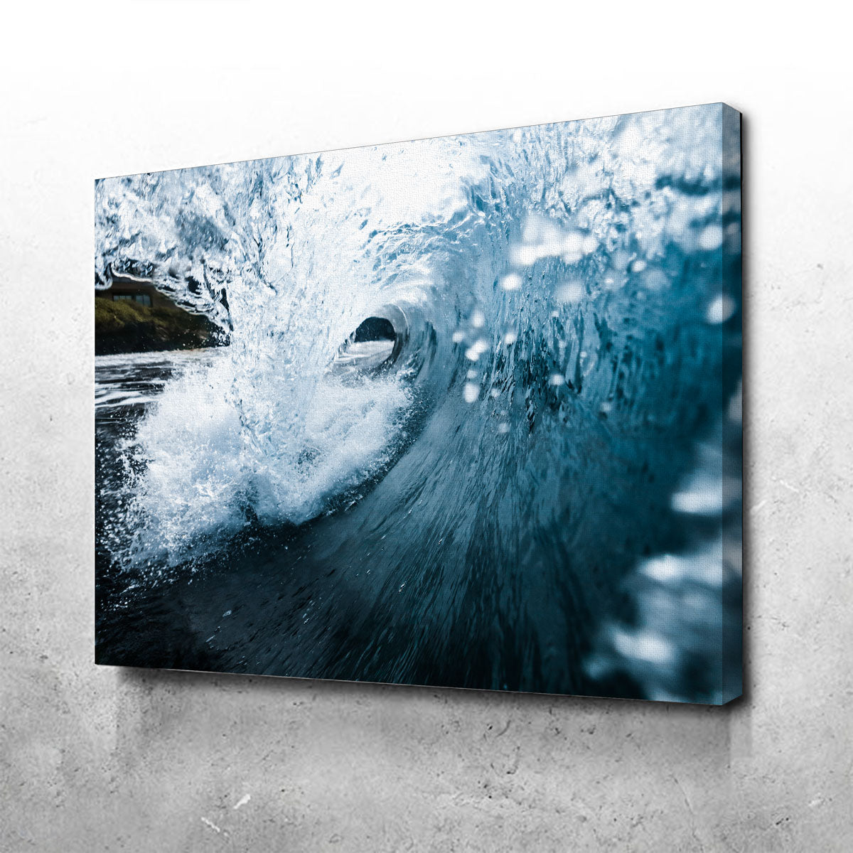 Stunning Blue Barrel Wall Art by Lucas Moore
