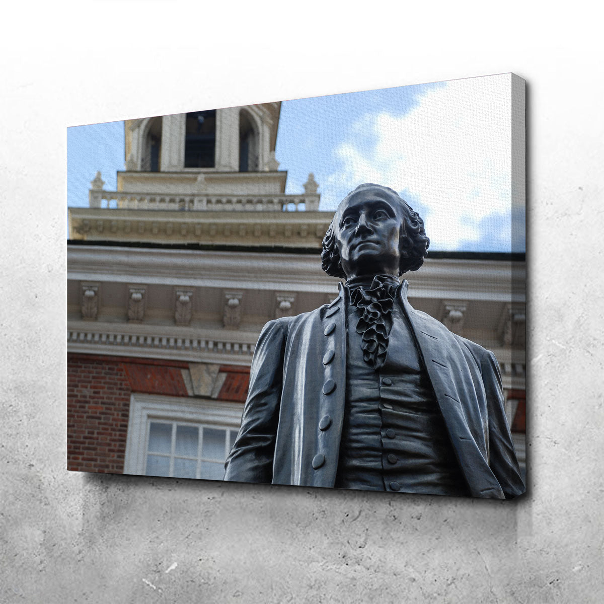 Exquisite George Washington Independence Hall Wall Art for Your Home Decor
