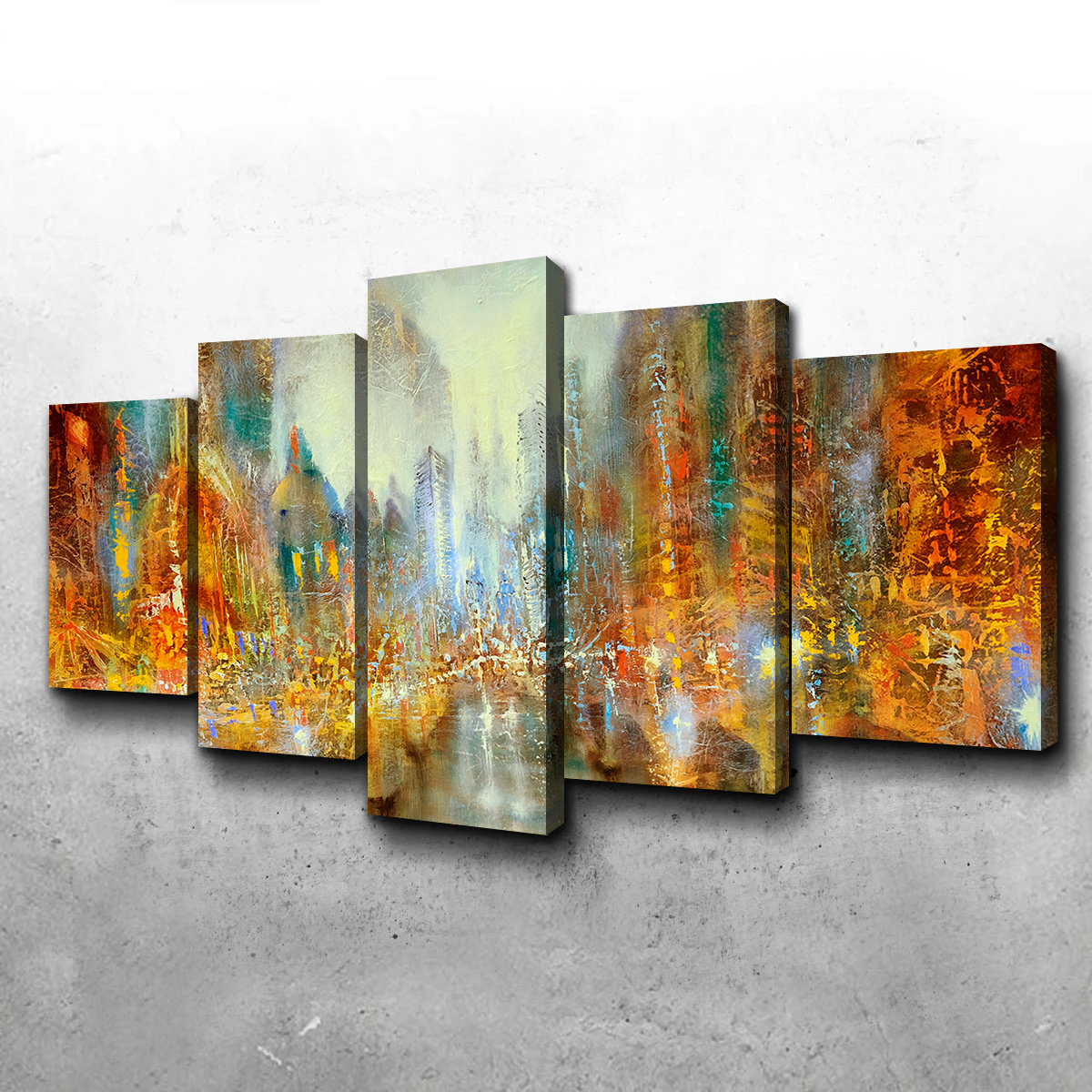 Stunning City of Lights Wall Art by Annette Schmucker