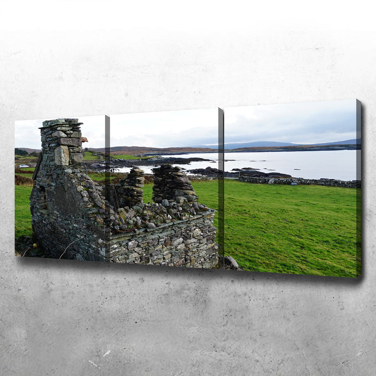 Enchanting Abandoned House in Trafask, Ireland Wall Art by David Campbell