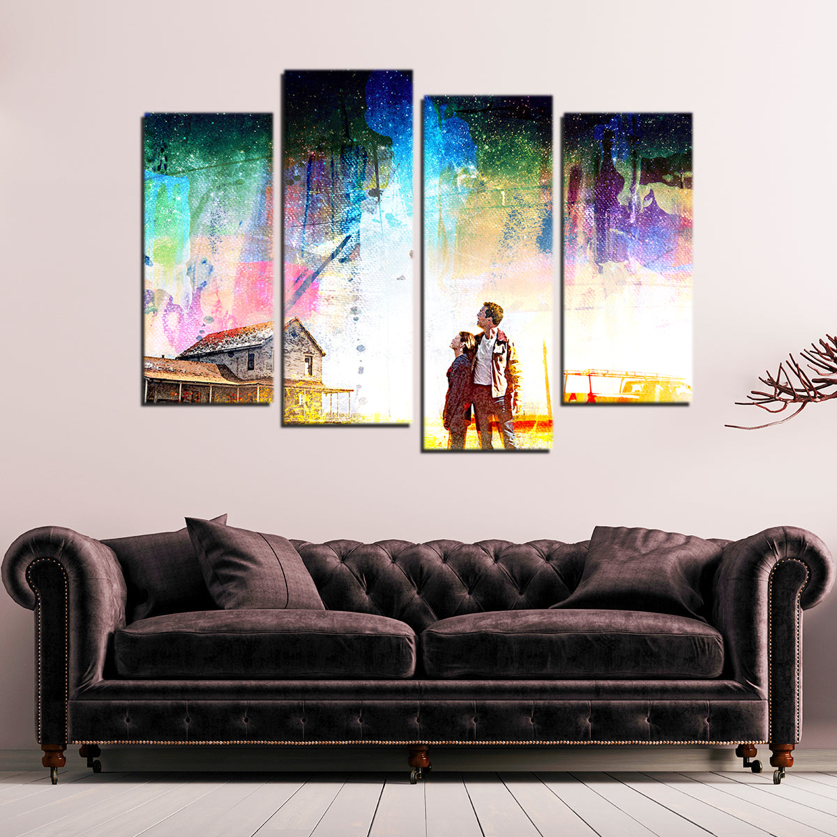 Stunning Interstellar Farmhouse Wall Art for Cosmic Home Decor