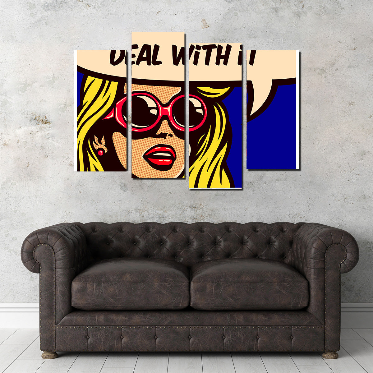 Eye - Catching Deal With it Wall Art for Stunning Decor