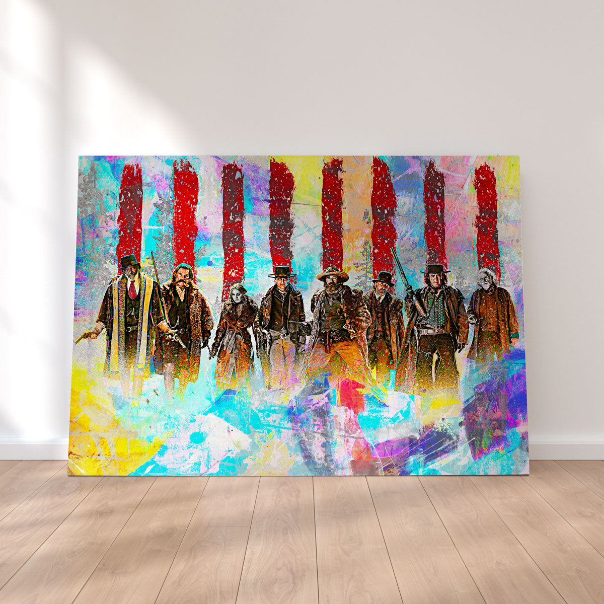 The Hateful Eight Movie-Inspired Wall Art for Cinematic Decor