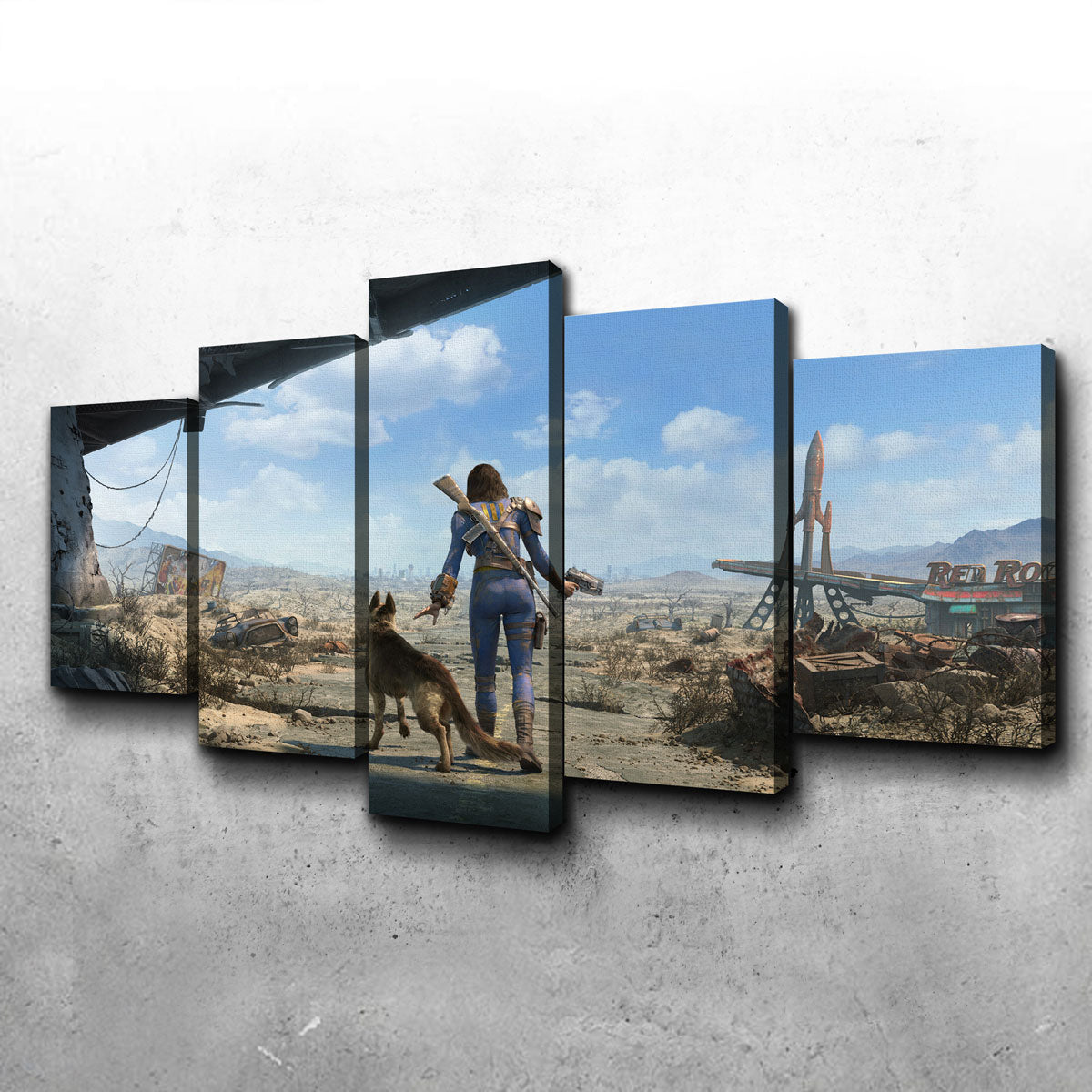 Sole Survivor Fallout Stunning Wall Art for Your Home Decor