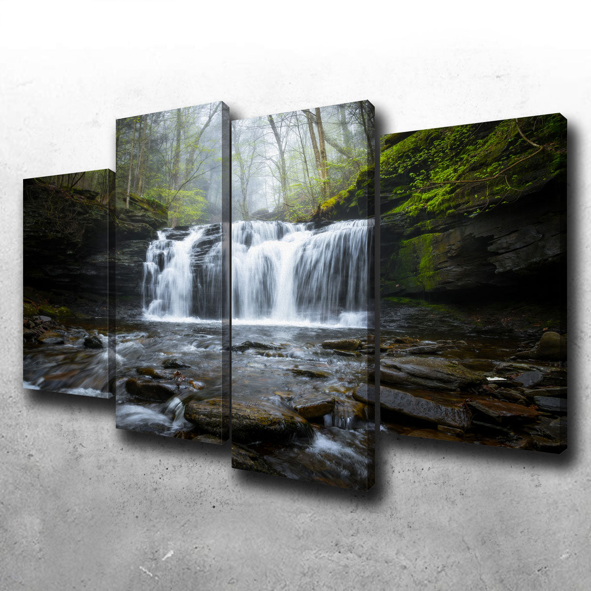 Exquisite Green Serenity Wall Art by Dennis Maida