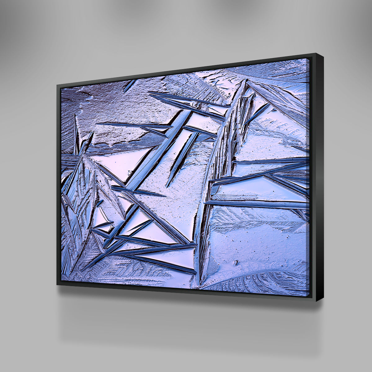 Bog Ice Morning Reflection Stunning Wall Art by Shaun Mayer