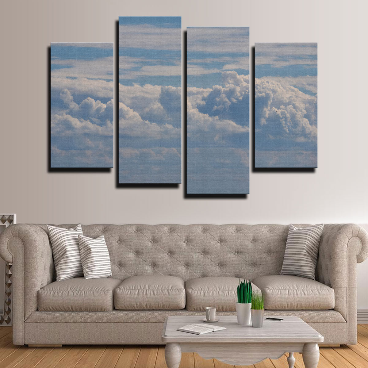 Stunning 'Head in the Clouds' Wall Art by Dennis Maida