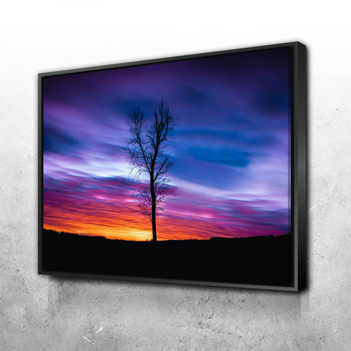 Stunning Lonely Sunset Wall Art by Lucas Moore