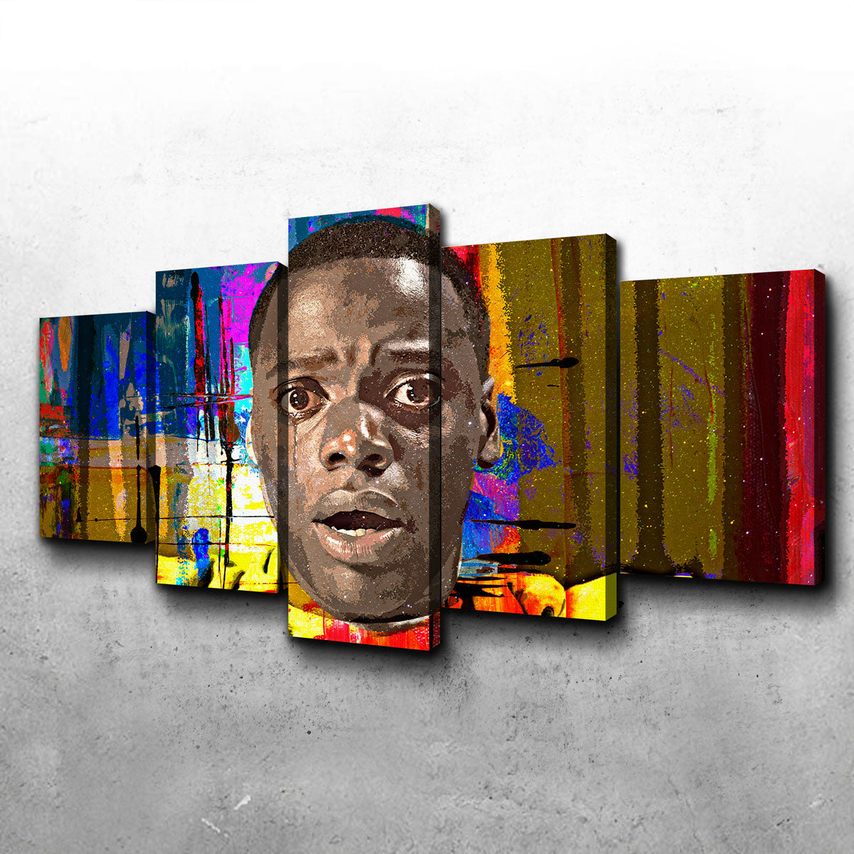 Stunning Abstract Get Out Wall Art for Home Decor