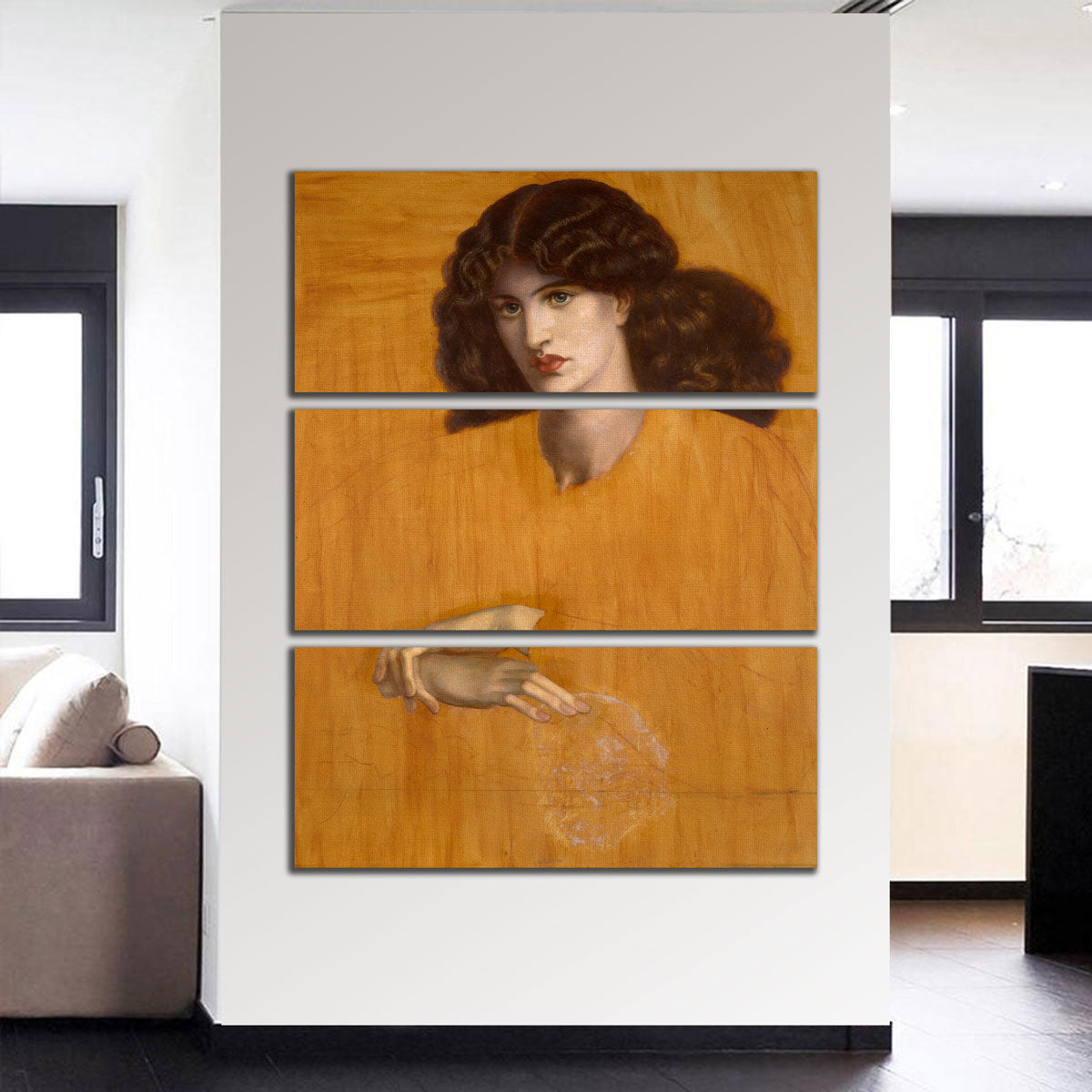 Exquisite The Lady of Pity Wall Art by Dante Gabriel Rossetti