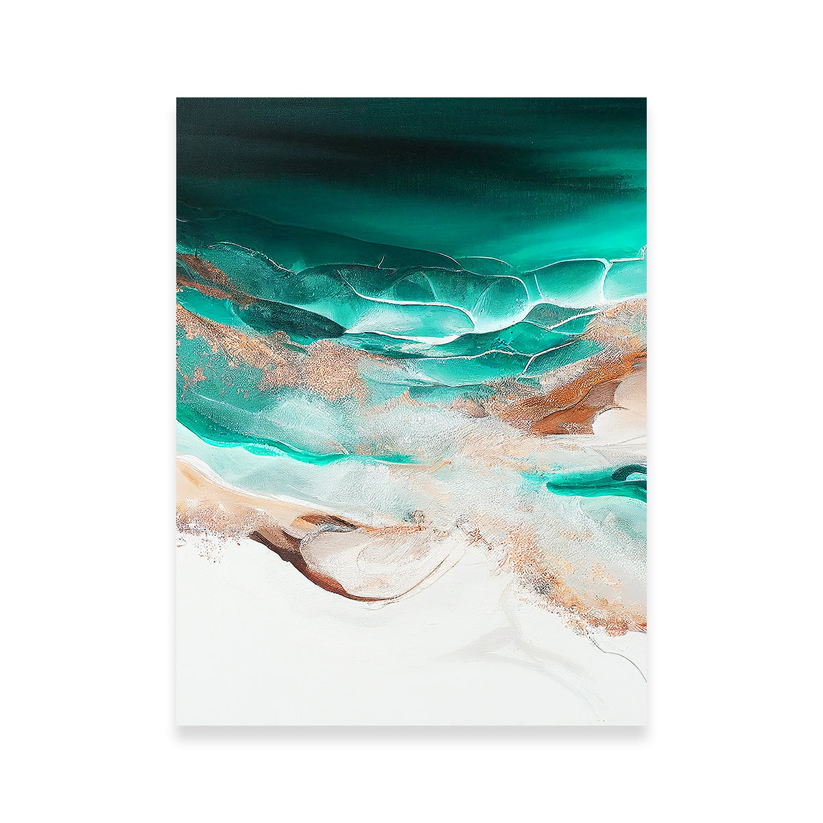 Stunning Coastal Abstract Series 10 Wall Art for Home Decor
