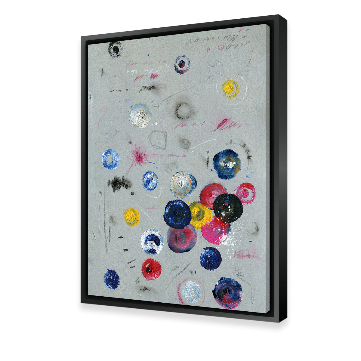 Stunning Circle Grey Wall Art for Modern Interiors