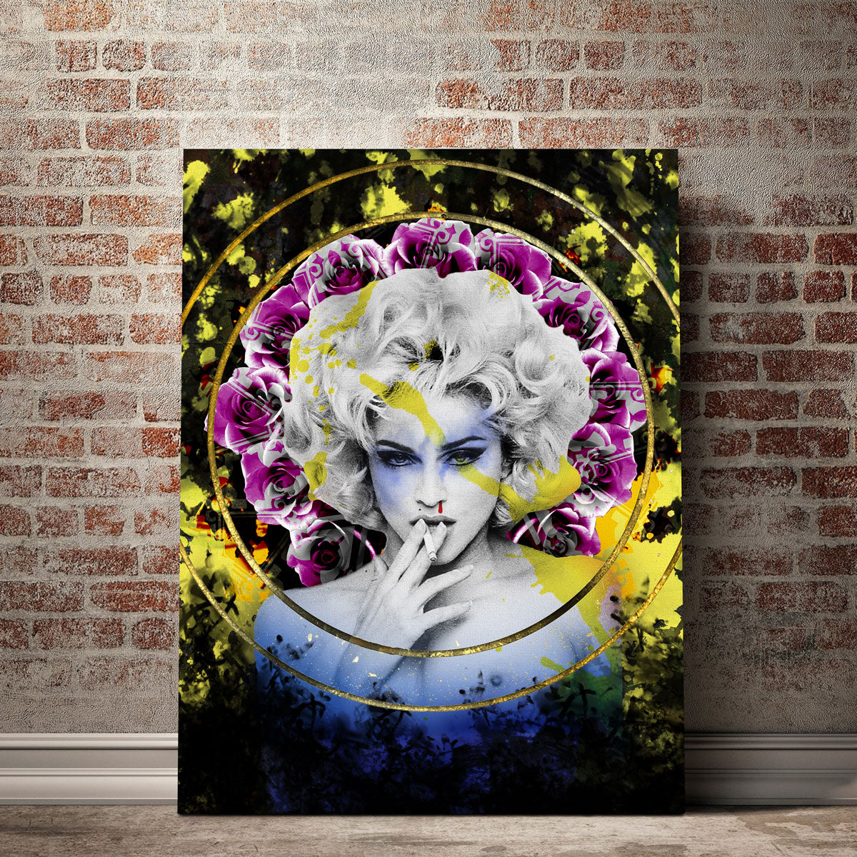 Stunning Abstract Madonna Wall Art by Frank Amoruso