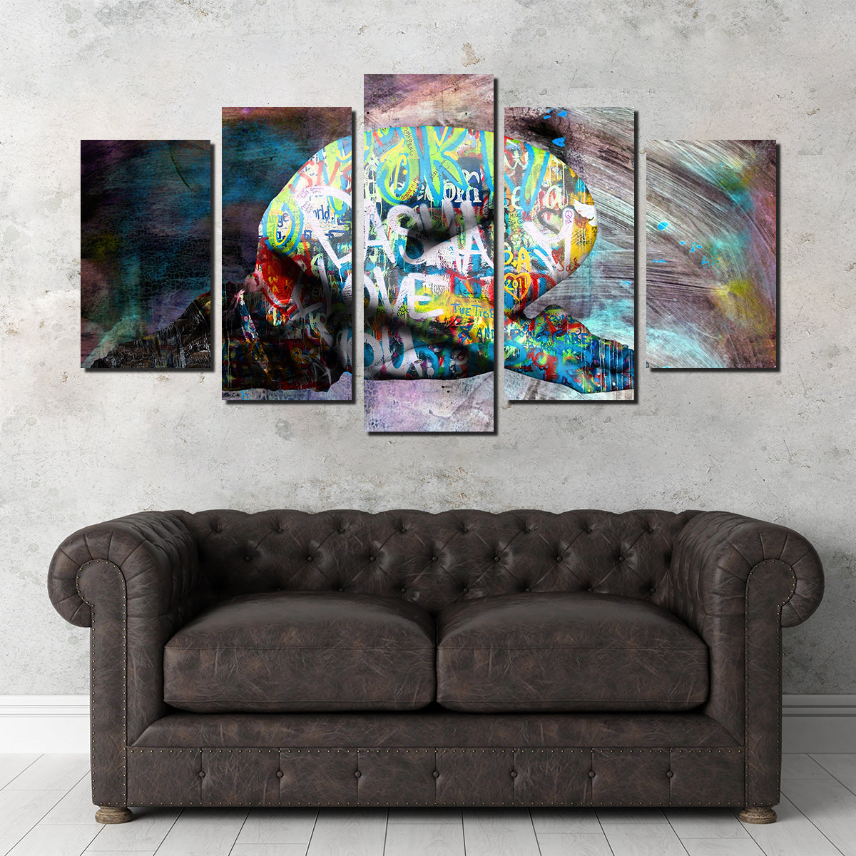 Dasha Love You Wall Art by Stephen Chambers - Museum Quality Canvas Print