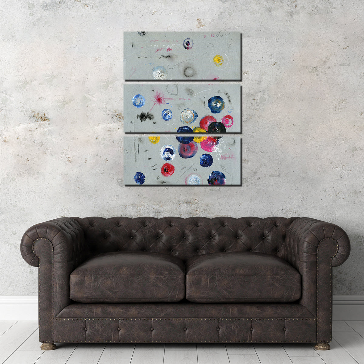 Stunning Circle Grey Wall Art for Modern Interiors