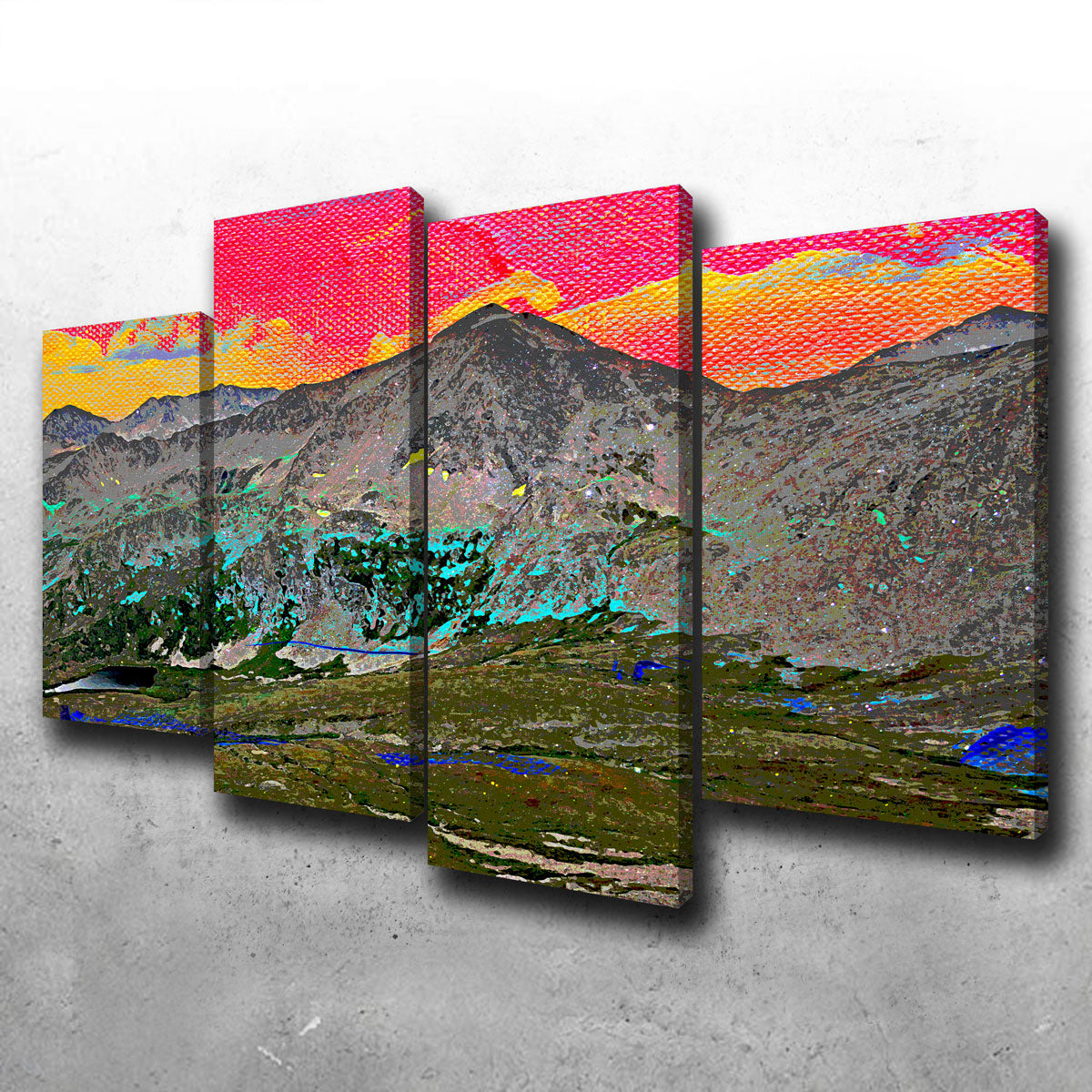 Stunning Abstract Democrat Wall Art for Unique Home Decor