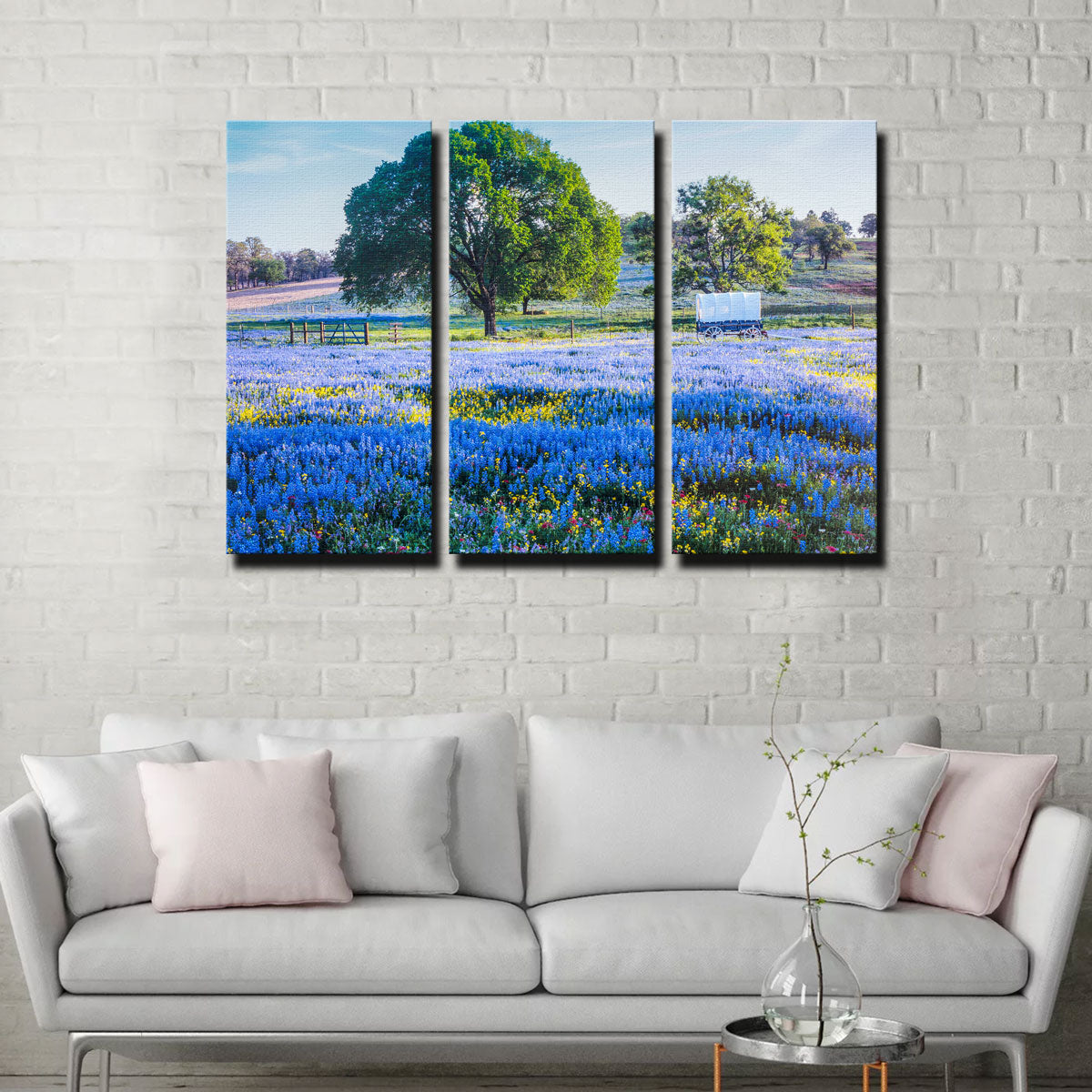 Gorgeous Texas Hill Country in Spring Wall Art for Stunning Home Decor