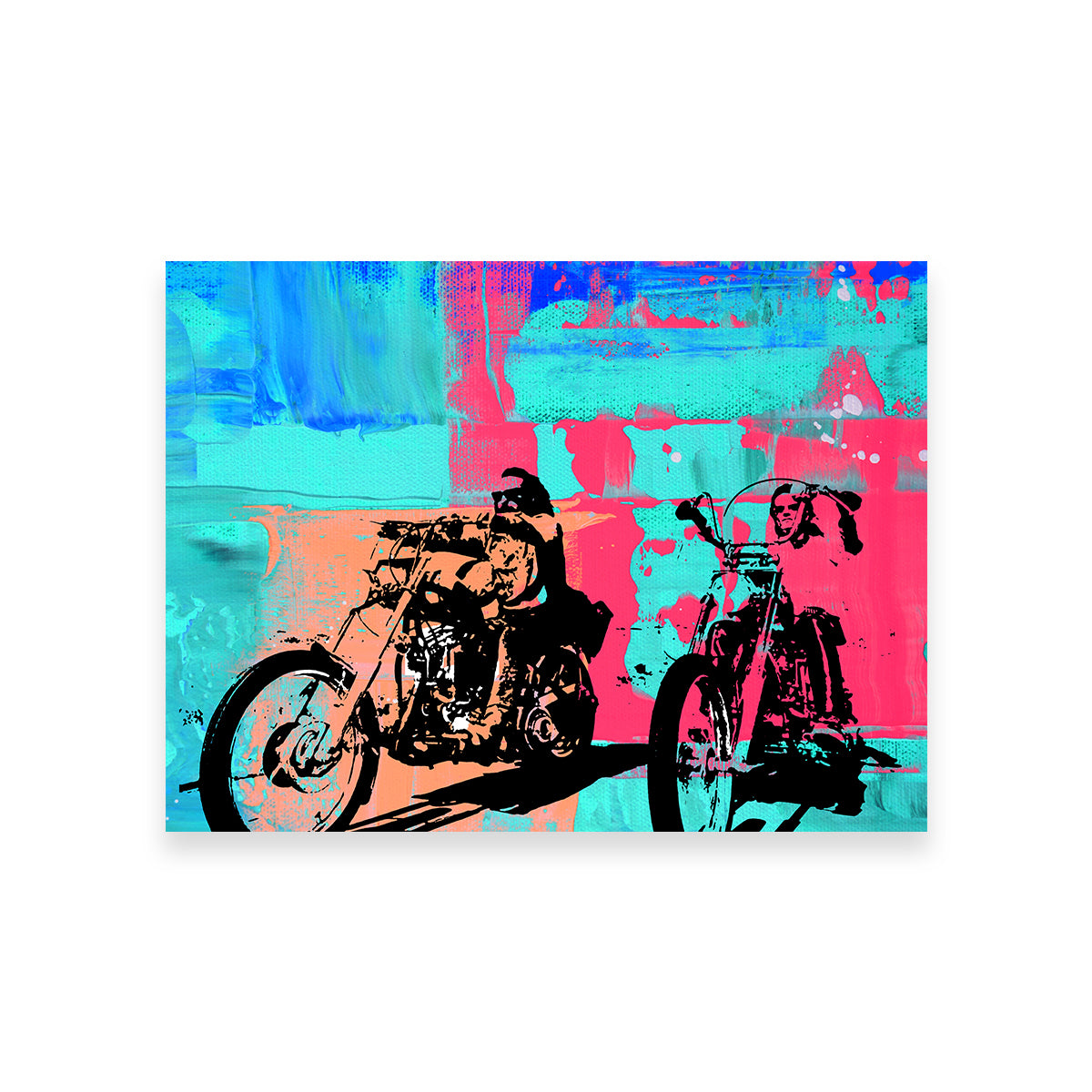 Stunning Easy Rider Wall Art by Stephen Chambers