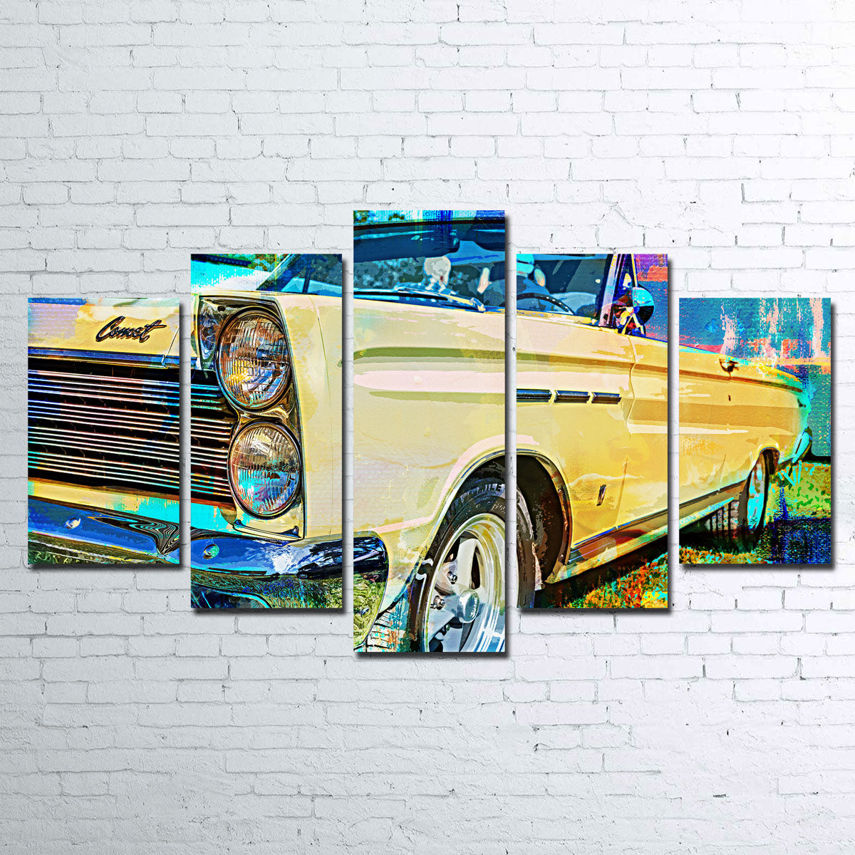 65-inch Caliente Convertible Wall Art - Stunning Decor for Any Space