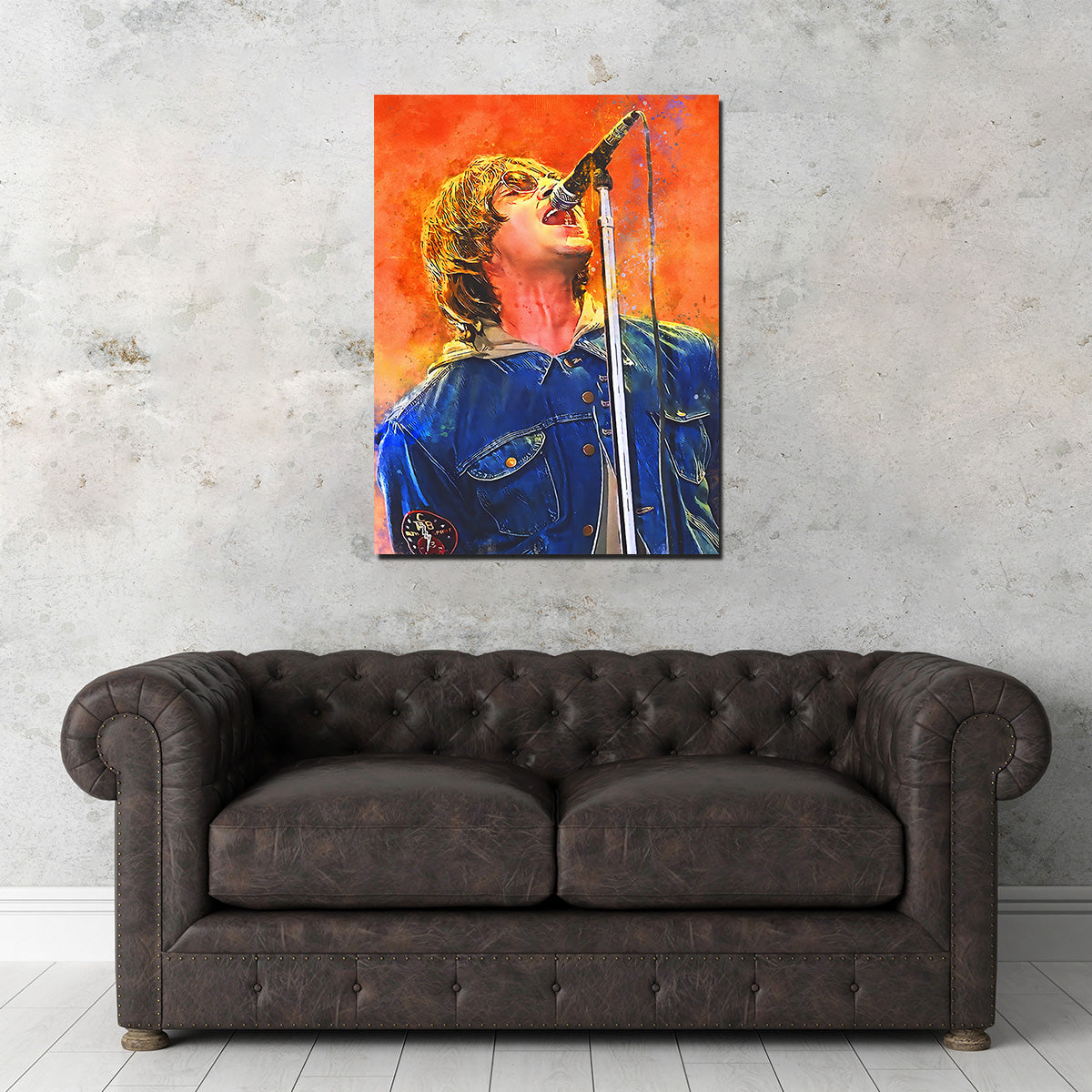 Liam Gallagher Art Prints on Museum-Quality Canvas