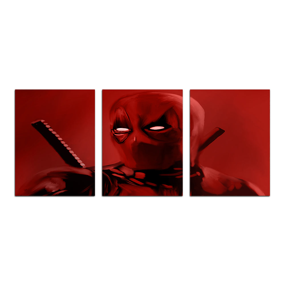 Stunning Dead In Red Wall Art by Andy Brackpool