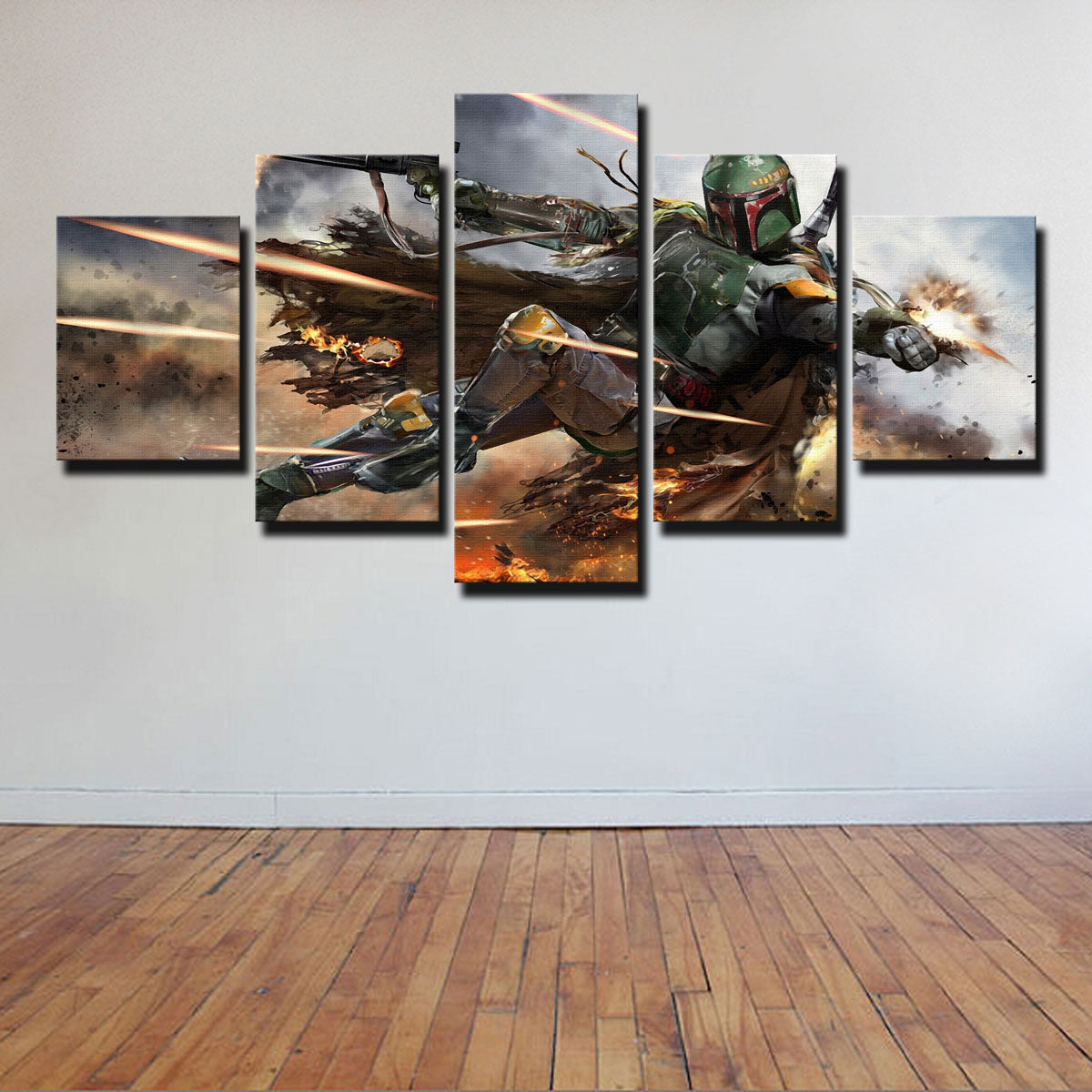 Stunning Boba Fett Wall Art for Your Home Decor