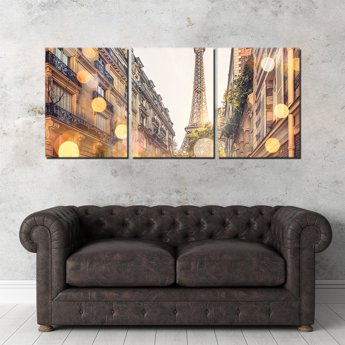 Enchanting Bokeh in Paris Wall Art for Home Decor