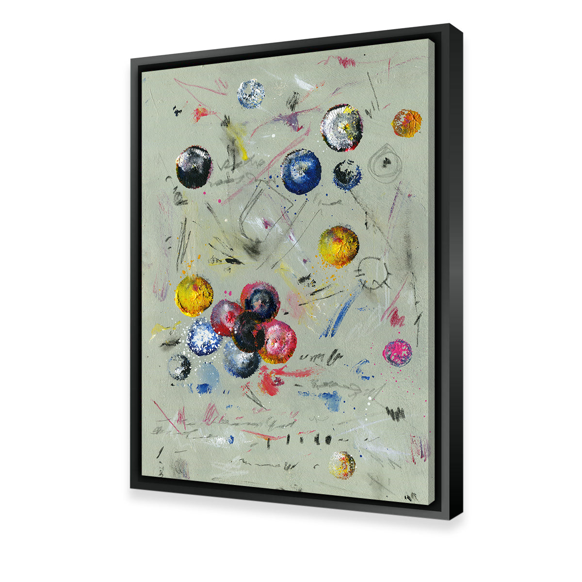 Stunning Circle Green Wall Art by Evgeny Vetrov