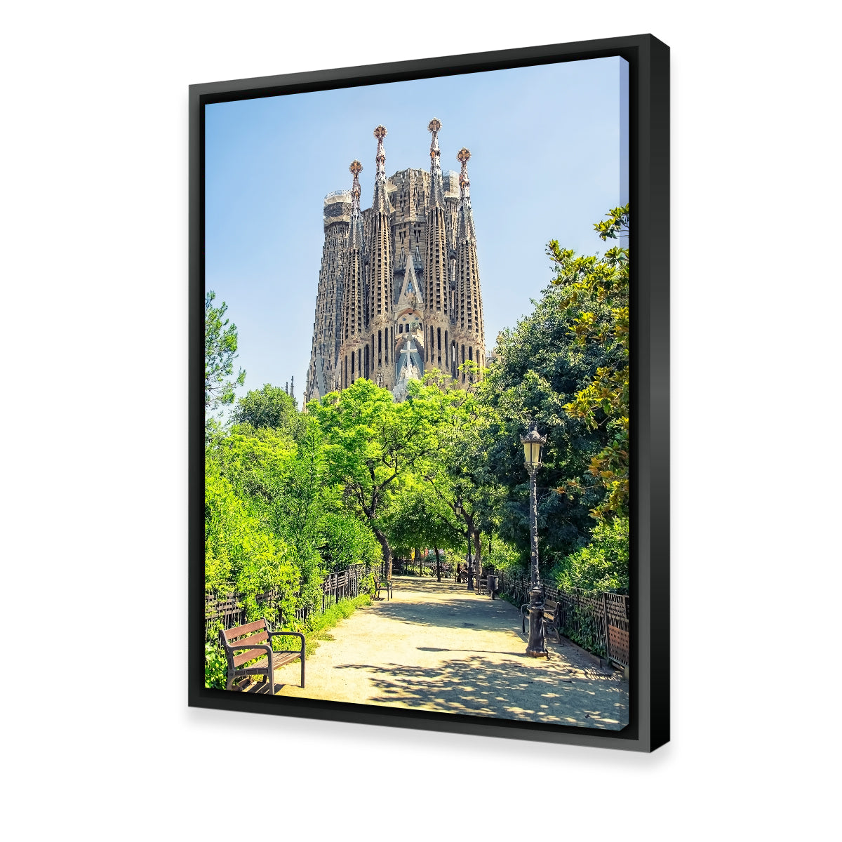 Stunning Sagrada Familia Wall Art by Manjik Pictures